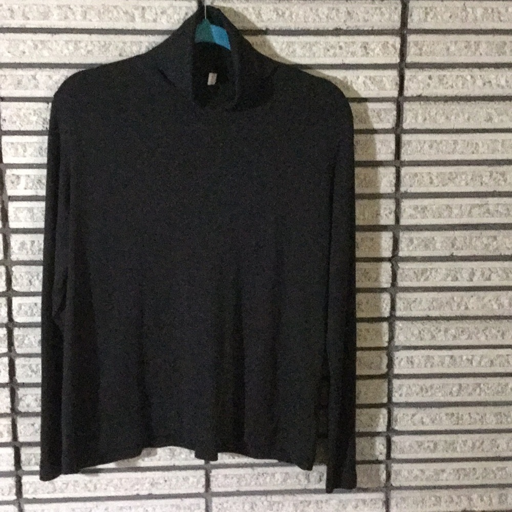 Black turtleneck